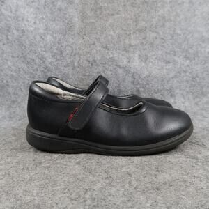 School Issue Shoes Girls 13 Mary Jane Prodigy Hook N Loop Black Uniform Dress